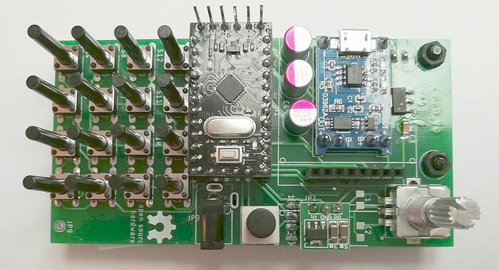 Figure 11 : Equipement complet vue de dessus